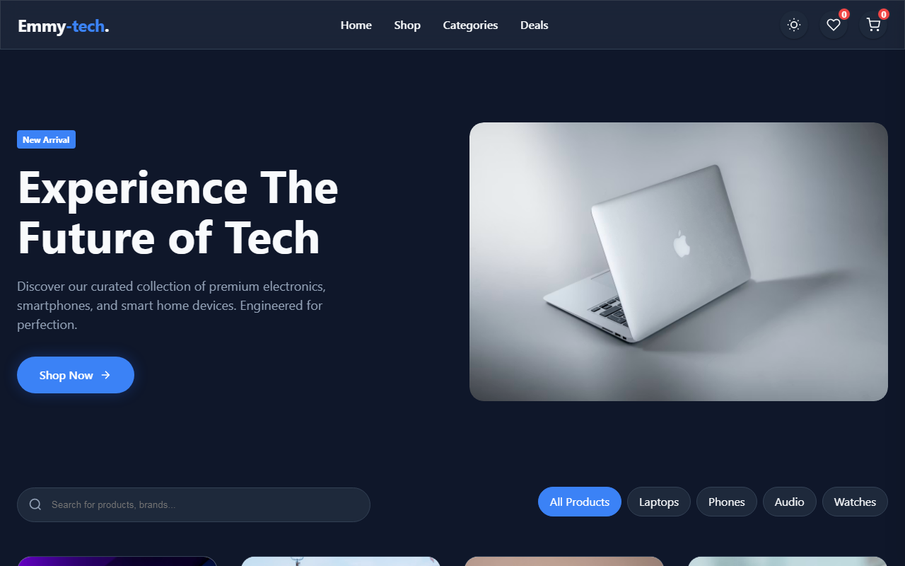 Smartphone store concept preview